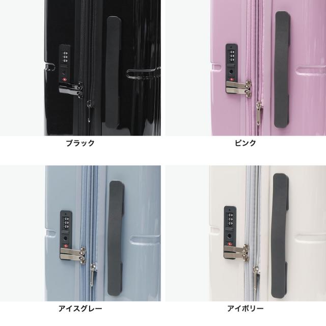 最大30%還元★5/3限定｜【5％OFFクーポン】【商品レビューで＋5％】エース スーツケース 機内持ち込み キャスター ACE 軽量 拡張 ストッパー エキスパンダブル 3泊 4泊 4輪 TS 33L 40L ファームロード 05891_9