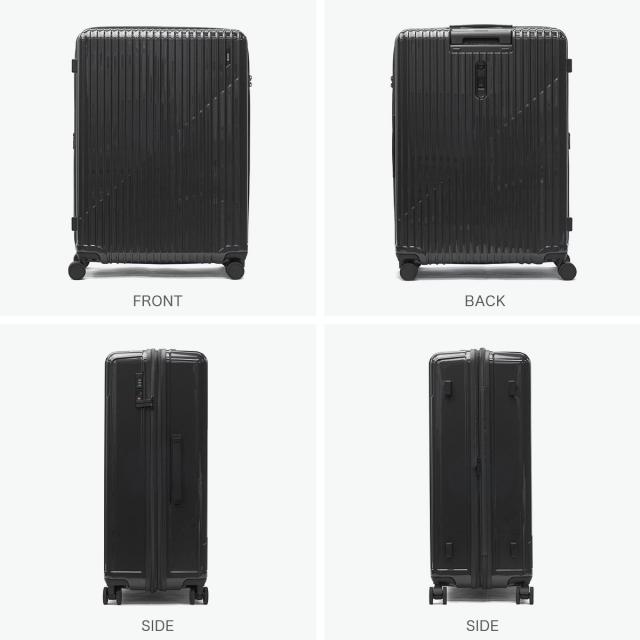 最大30%還元★5/3限定｜【クーポン15%OFF】【5％OFFクーポン】【商品レビューで＋5％】エース スーツケース ACE キャリーケース クレスタ XLサイズ 86L 101L 4輪 拡張 キャスターロック キャスターストッパー TSAロック クレスタS 09163_6