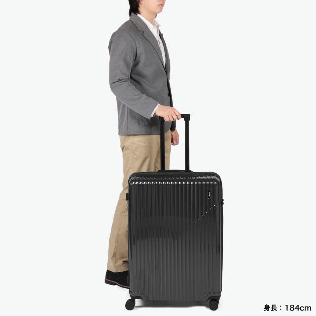 最大30%還元★5/3限定｜【クーポン15%OFF】【5％OFFクーポン】【商品レビューで＋5％】エース スーツケース ACE キャリーケース クレスタ XLサイズ 86L 101L 4輪 拡張 キャスターロック キャスターストッパー TSAロック クレスタS 09163_9