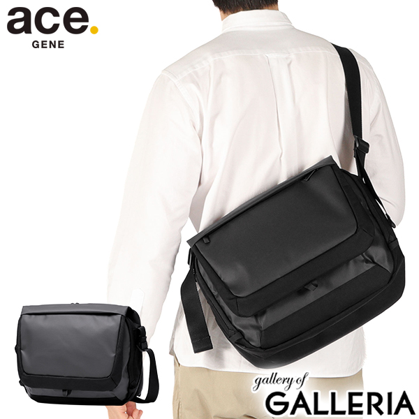 【商品レビューで＋5％】【正規品5年保証】 エースジーン ショルダーバッグ メンズ レディース 大きめ  ace.GENE 斜めがけ 斜めがけバッグ 16L A4 ラグレンティスクロス 68797