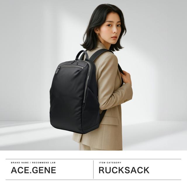 最大30%還元★5/3限定｜【5％OFFクーポン】【商品レビューで＋5％】【正規品5年保証】エースジーン リュック レディース おしゃれ 通勤 ace.GENE 軽量 軽い 大きめ きれいめ ブランド 18L A4 B4 PC 撥水 ルフィラ 17912 wsb_1
