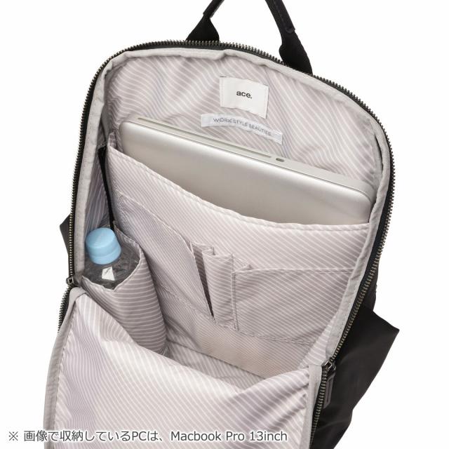 最大30%還元★5/3限定｜【5％OFFクーポン】【商品レビューで＋5％】【正規品5年保証】エースジーン リュック レディース おしゃれ 通勤 ace.GENE 軽量 軽い 大きめ きれいめ ブランド 18L A4 B4 PC 撥水 ルフィラ 17912 wsb_17