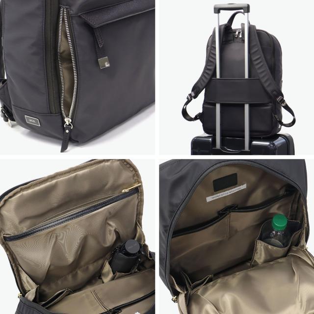 【商品レビューで＋5％】【正規品5年保証】 エースジーン リュック レディース ace.GENE ビジネスリュック 通勤 スーツケース連結 12L 15.6inch ラプリム 68802 wsb