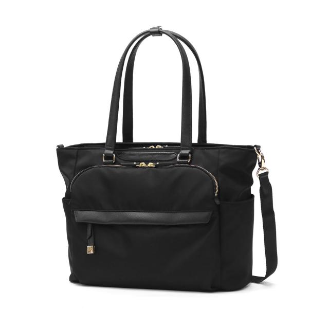 【商品レビューで＋5％】【正規品5年保証】 エースジーン トートバッグ レディース ファスナー付き ace.GENE 通勤 軽量 PC収納 A4 9L 13.3inch ラプリム 68803 wsb