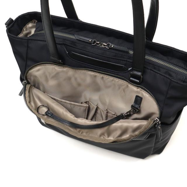 【商品レビューで＋5％】【正規品5年保証】 エースジーン トートバッグ レディース ファスナー付き ace.GENE 通勤 軽量 PC収納 A4 9L 13.3inch ラプリム 68803 wsb