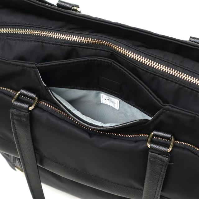 【商品レビューで＋5％】【正規品5年保証】 エースジーン トートバッグ レディース ファスナー付き ace.GENE 通勤 軽量 PC収納 A4 9L 13.3inch ラプリム 68803 wsb