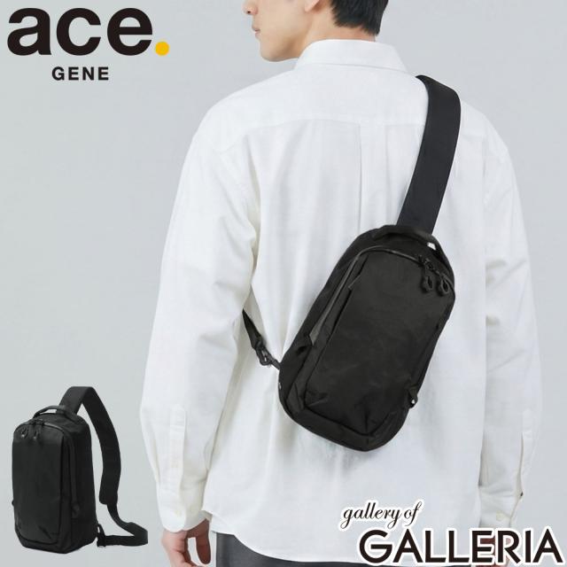 【商品レビューで＋5％】【正規品5年保証】 エースジーン ボディバッグ メンズ ワンショルダー ace.GENE ブランド 防水 軽量 タブレット収納 A5 5L ラグレンティスクロスX 20063