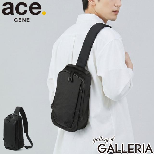 【商品レビューで＋5％】【正規品5年保証】 エースジーン ボディバッグ メンズ ワンショルダー ace.GENE ブランド 防水 軽量 タブレット収納 A5 6L ラグレンティスクロスX 20064