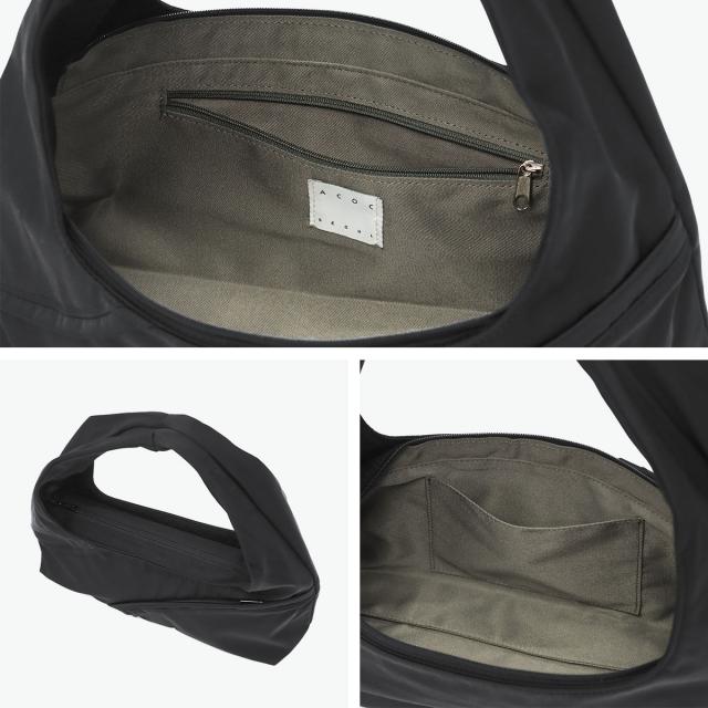最大30%還元★6/13限定｜【5％OFFクーポン】【商品レビューで＋5％】アコック トートバッグ レディース ACOC バッグ 軽量 軽い トート 小さめ ハンドバッグ ミニトート 韓国 シンプル 無地 Agenda S Bag 424BG636_4