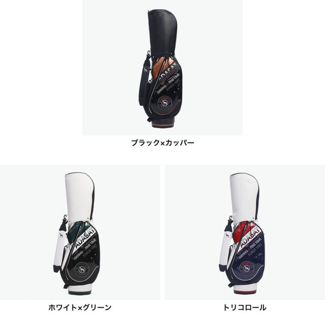 最大30%還元★6/3限定｜【5％OFFクーポン】【商品レビューで＋5％】アダバット キャディバッグ メンズ レディース adabat ゴルフ バッグ カート 軽量 カート型 ゴルフバッグ 9型 9.0型 47インチ 5分割 肩掛け ABC439_1