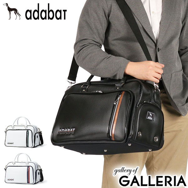 【商品レビューで＋5％】アダバット ボストンバッグ adabat ブランド 大きい 軽量 おしゃれ ゴルフバッグ ゴルフボストン シューズ収納 上品 2WAY A4 ABB439