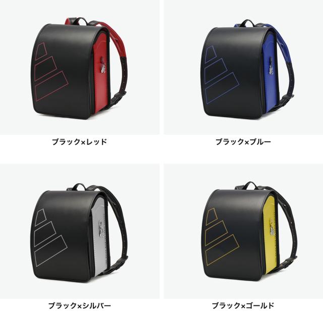 【商品レビューで＋5％】 トンボかきかたえんぴつプレゼント 【6年保証】 アディダス ストライク ランドセル 男の子 軽量 軽い adidas 学習院型 A4フラットファイル 日本製 自動ロック 男子 1130_6