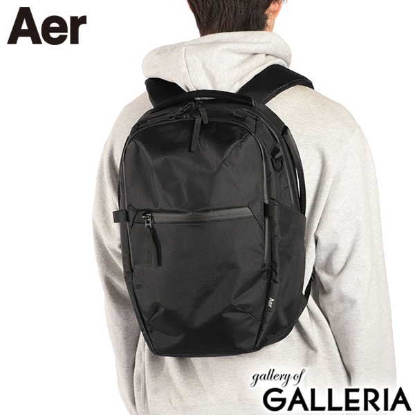 【商品レビューで＋5％】エアー リュック メンズ レディース ブランド Aer バッグ リュックサック 軽量 通勤 おしゃれ シンプル ビジカジ カジュアル ブラック 無地 通勤リュック 防水 大人 A4 PC 16inch 16L City Pack 2 X-Pac