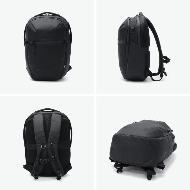 最大30%還元★5/3限定｜【5％OFFクーポン】【商品レビューで＋5％】エアー リュック メンズ レディース ブランド Aer バッグ リュックサック 軽量 通勤 おしゃれ シンプル ビジカジ カジュアル ブラック 無地 通勤リュック 防水 大人 A4 PC 16inch 16L City Pack 2 X-Pac_8