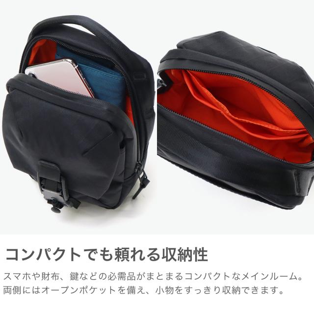 最大30%還元★6/13限定｜【5％OFFクーポン】【商品レビューで＋5％】エアー ショルダーバッグ メンズ レディース ブランド 軽量 Aer 斜めがけ 小さい ナイロン 縦 旅行 City Collection Street Sling X-Pac_3