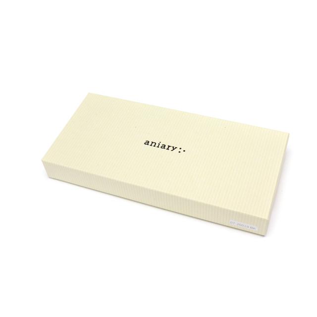 最大30%還元★5/3限定｜【商品レビューで＋5％】アニアリ 長財布 aniary Shrink Leather シュリンクレザー ラウンドL 財布 大容量 本革 日本製 07-20019_19