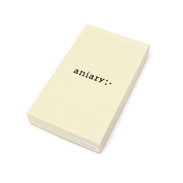 商品レビューで＋5％】アニアリ カードケース aniary Shrink Leather