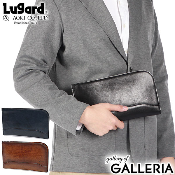 【商品レビューで＋5％】青木鞄 クラッチバッグ メンズ レディース ブランド AOKI セカンドバッグ ラガード 本革 小さめ 小さい かっこいい 牛革 レザー バッグ 冠婚葬祭 Lugard G3 5236