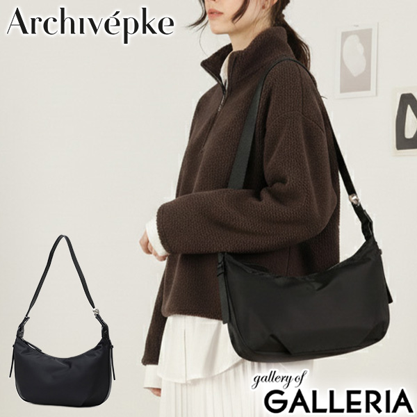 【商品レビューで＋5％】アーカイブエプク ショルダーバッグ レディース Archivepke 斜めがけ 小さめ 大人 軽量 ナイロン Luv moon bag (Large) OVBAX25114
