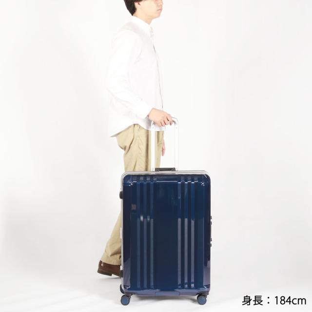 最大30%還元★5/3限定｜【5％OFFクーポン】【商品レビューで＋5％】アジアラゲージ スーツケース Lサイズ Asia Luggage A.L.I キャリーケース 大容量 軽量 軽い ストッパー 96L デカかるEdge ALI-070R-28_1