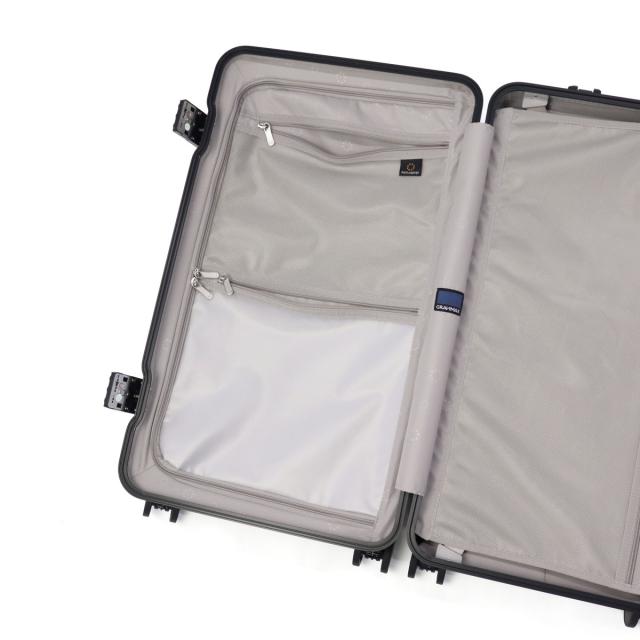 【5％OFFクーポン】【商品レビューで＋5％】アジアラゲージ スーツケース Mサイズ Asia Luggage 大容量 大きめ 軽量 軽い ストッパー 70L 6泊 7泊 1週間 GRANMAX GM-056-25 5％OFFクーポン】【商品レビューで＋5％】アジアラゲージ スーツケース