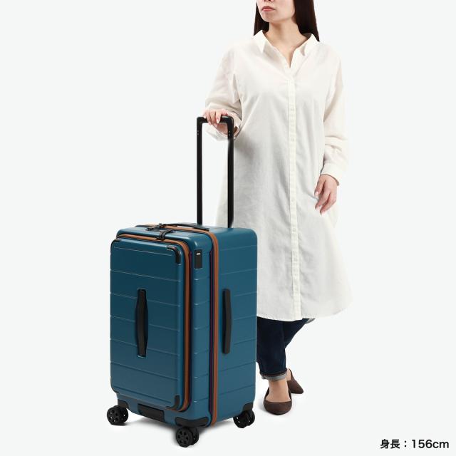 最大30%還元★5/3限定｜【5％OFFクーポン】【商品レビューで＋5％】【正規品10年保証】エーストーキョー スーツケース Mサイズ M ace.TOKYO フロントオープン 前開き 軽量 メンズ 6泊 7泊 TSロック 64L テオフィールド 05162_12