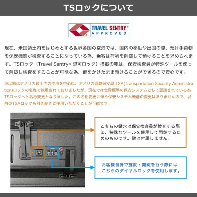 最大30%還元★5/3限定｜【5％OFFクーポン】【商品レビューで＋5％】【正規品10年保証】エーストーキョー スーツケース Mサイズ M ace.TOKYO フロントオープン 前開き 軽量 メンズ 6泊 7泊 TSロック 64L テオフィールド 05162_18