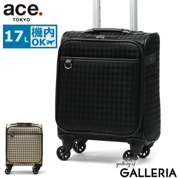 【商品レビューで+5%】【セール30%OFF】【10年保証】エーストーキョー スーツケース 機内持ち込み ace.TOKYO 軽量 17L 1泊 撥水 4輪 SS TSロック 35021の通販は