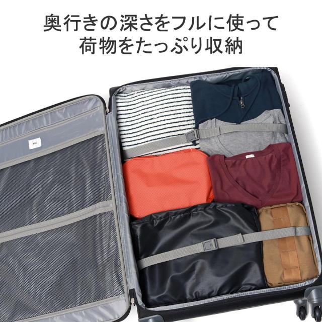 最大30%還元★5/3限定｜【5％OFFクーポン】【商品レビューで＋5％】【10年保証】エーストーキョー スーツケース Lサイズ ace.TOKYO キャリーバッグ エース ロックペイントSS 35704_5