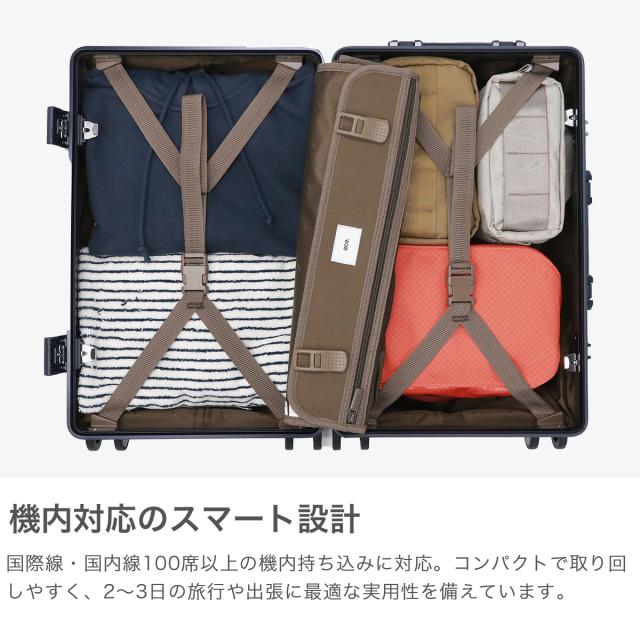 最大30%還元★5/3限定｜【5％OFFクーポン】【商品レビューで＋5％】【正規品10年保証】エーストーキョー スーツケース 機内持ち込み ace.TOKYO キャリーケース Sサイズ 33L 3泊 4泊 アルゴナム3-F 05501_3