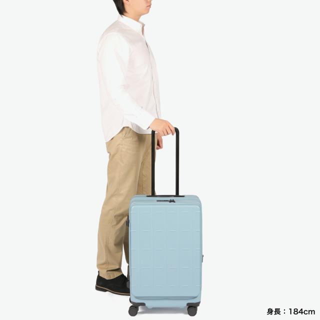 最大30%還元★5/3限定｜【5％OFFクーポン】【商品レビューで＋5％】【正規品10年保証】 エーストーキョー スーツケース フロントオープン Lサイズ ace.TOKYO 拡張機能付き 拡張 前開き ストッパー 75 トレリスZ 09072_9