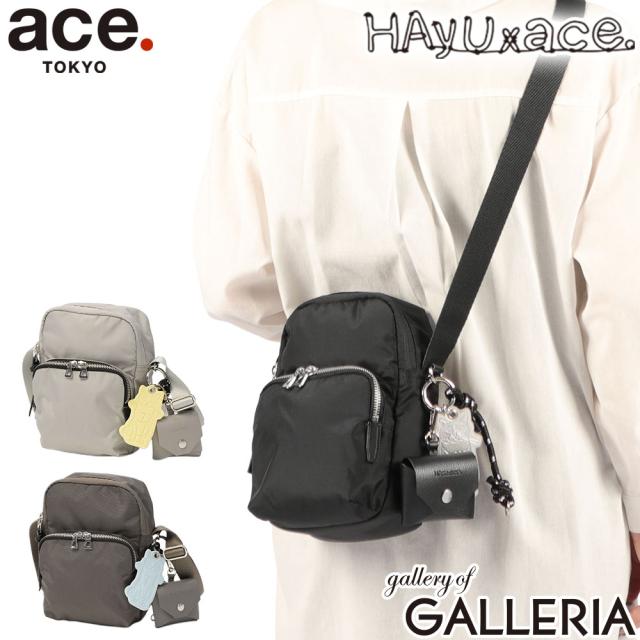 【5％OFFクーポン】【商品レビューで＋5％】【正規品5年保証】 エーストーキョー ショルダーバッグ レディース メンズ 斜めがけバッグ 縦長 ナイロン ace.TOKYO バッグ 小さめ HAyU フィカス 19101