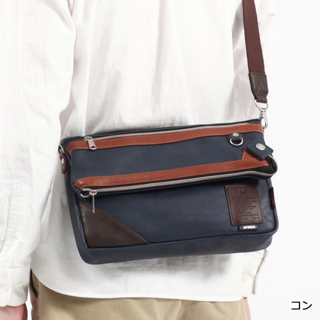 最大21%還元★6/13限定｜【5％OFFクーポン】【商品レビューで＋5％】アヴィレックス ショルダーバッグ AVIREX アビレックス 小さい 斜めがけバッグ 2WAY トートバッグ 軽い AX5003_11