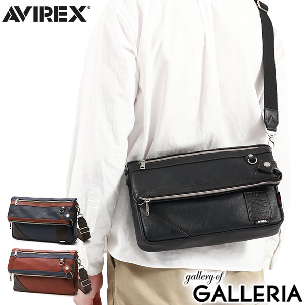 【5％OFFクーポン】【商品レビューで＋5％】アヴィレックス ショルダーバッグ AVIREX アビレックス 小さい 斜めがけバッグ 2WAY トートバッグ 軽い AX5003