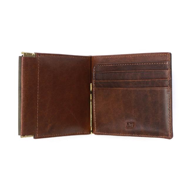 商品レビューで＋5％】アウ マネークリップ 財布 メンズ レディース