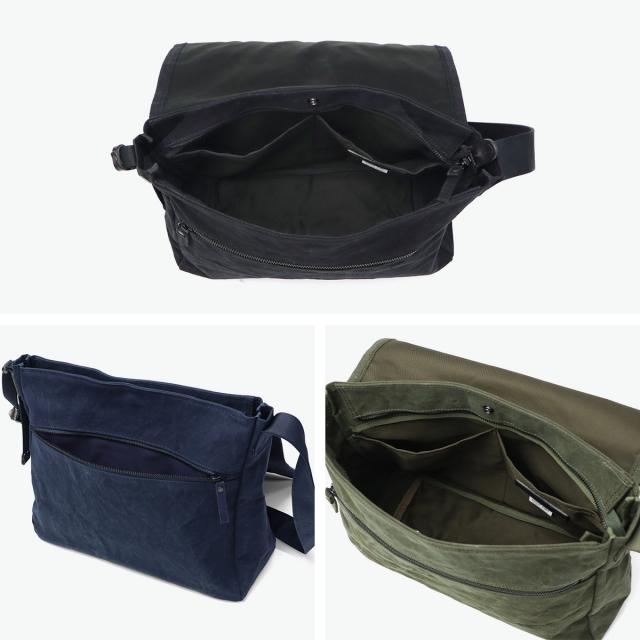 【5％OFFクーポン】【商品レビューで＋5％】バギーポート ショルダーバッグ メンズ レディース BAGGY PORT 日本製 A4 TIGER CANVAS フラップ付きショルダーバッグ(Mサイズ) GRN-882 最大30％還元☆10/3限定｜【商品レビューで＋5％】バギーポート