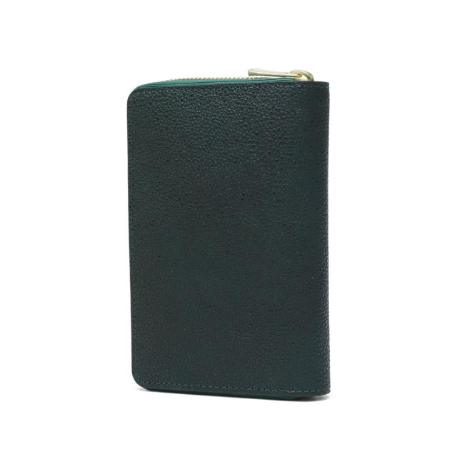 【商品レビューで＋5％】バギーポート 二つ折り財布 メンズ レディース 折財布 BAGGY PORT ブランド 大人 おしゃれ 財布 本革 革 エコレザー ファスナー 黒桟革 ラウンドファスナーハーフ財布 ZYS-391_10