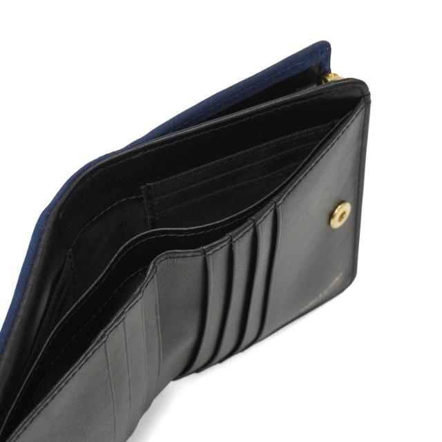 【商品レビューで＋5％】バギーポート 二つ折り財布 メンズ レディース BAGGY PORT 財布 大人 本革 ブランド 小銭入れあり コンパクト 二つ折り おしゃれ 藍染 カジュアル ZYS-492_16