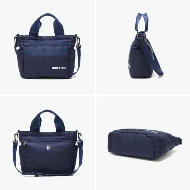【商品レビューで＋5％】【日本正規品】ブリーフィング ゴルフ トートバッグ メンズ レディース 軽量 小さめ ファスナー付き BRIEFING GOLF バッグ カート トート ショルダー 黒 撥水 A5 4.5L CS SERIES 2WAY CART TOTE CS BRG251T10