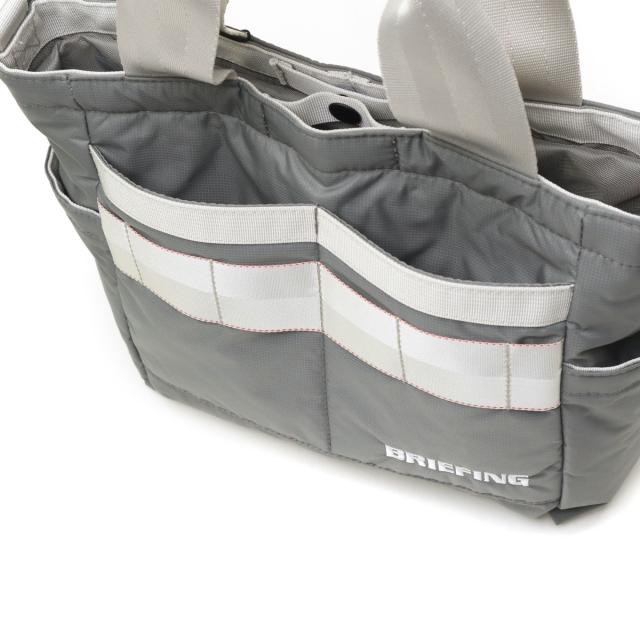 【商品レビューで＋5％】【日本正規品】ブリーフィング ゴルフ トートバッグ メンズ レディース 軽量 小さめ ファスナー付き BRIEFING GOLF バッグ カート トート ショルダー 黒 撥水 A5 4.5L CS SERIES 2WAY CART TOTE CS BRG251T10