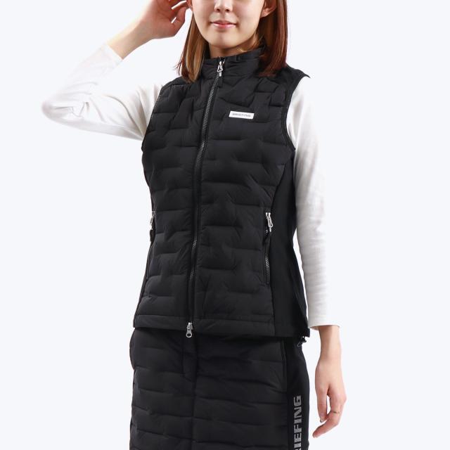 【セール20％OFF】【商品レビューで＋5％】【日本正規品】ブリーフィング ゴルフ ウェア ベスト レディース BRIEFING GOLF 秋 冬 ダウンベスト BRG233W41の通販は