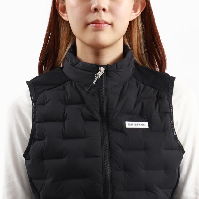 【セール20％OFF】【商品レビューで＋5％】【日本正規品】ブリーフィング ゴルフ ウェア ベスト レディース BRIEFING GOLF 秋 冬 ダウンベスト BRG233W41の通販は