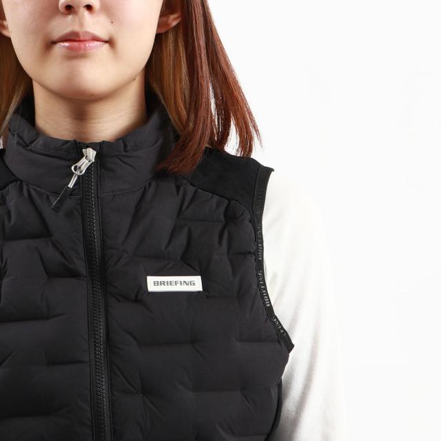 【セール20％OFF】【商品レビューで＋5％】【日本正規品】ブリーフィング ゴルフ ウェア ベスト レディース BRIEFING GOLF 秋 冬 ダウンベスト BRG233W41の通販は