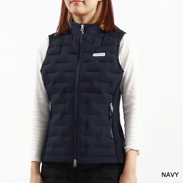 【セール20％OFF】【商品レビューで＋5％】【日本正規品】ブリーフィング ゴルフ ウェア ベスト レディース BRIEFING GOLF 秋 冬 ダウンベスト BRG233W41の通販は