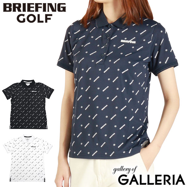 【商品レビューで＋5％】【セール30%OFF】【日本正規品】ブリーフィング ゴルフ ウェア レディース BRIEFING GOLF 春 夏 ポロシャツ 半袖 UV BRG241W46
