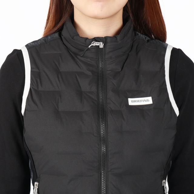 ブリーフィングゴルフ　24年秋冬　ハイブリッドダウンベスト　BRG243W47 BRIEFING GOLF（ブリーフィングゴルフ） ブリーフィング ゴルフ WS