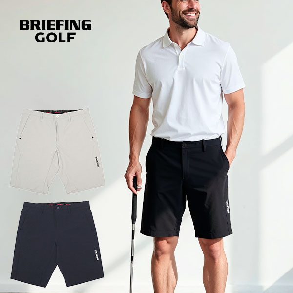 【商品レビューで＋5％】【セール20%OFF】【日本正規品】ブリーフィング ゴルフ ウェア メンズ パンツ ハーフパンツ BRIEFING GOLF ゴルフウェア おしゃれ ストレッチ 撥水 URBAN ATHLETE MEN WR CORDURA SHORT PANTS BRG251M51