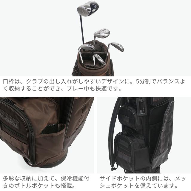 最大30%還元★5/3限定｜【商品レビューで＋5％】【日本正規品】ブリーフィング ゴルフ キャディバッグ BRIEFING GOLF HOLIDAY COLLECTION CR-6 #03 LC HOL BRG253D41_4