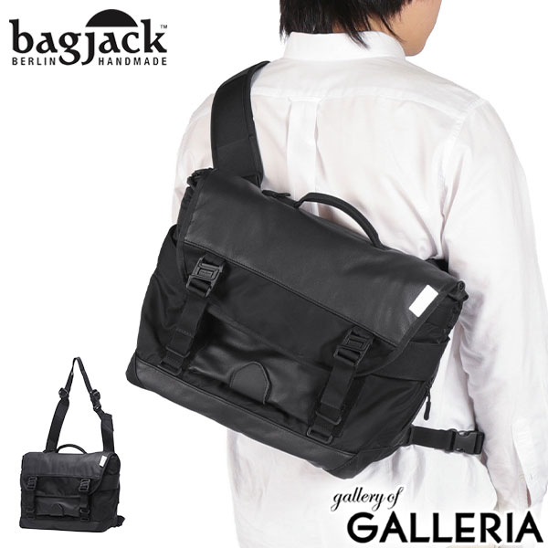 最大30%還元★4/13限定｜【商品レビューで＋5％】バッグジャック メッセンジャーバッグ メンズ bagjack 斜めがけ ショルダー 大きめ A4 10L 13.5L NXL MESSENGER S NIPON 13758