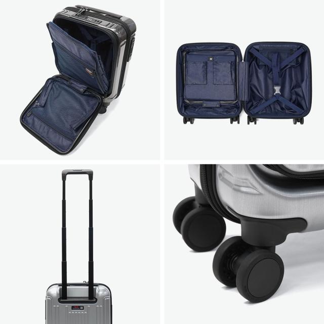 【商品レビューで＋5％】【正規品1年保証】 バーマス スーツケース 機内持ち込み ストッパー付き Sサイズ BERMAS 22L 軽量 小さい 小型 出張 INTER CITY 60524-1_6